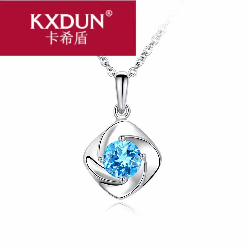 kxdun /卡希盾18k女简约金项链 卡希盾项链