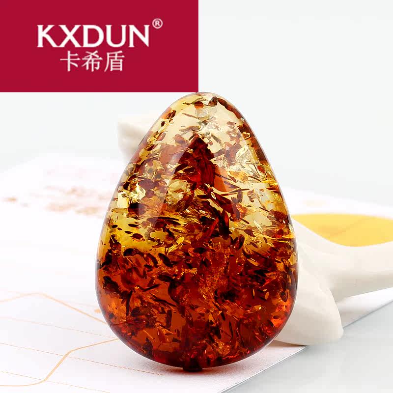 kxdun /卡希盾渐变水滴形饰毛衣链 卡希盾项坠/吊坠