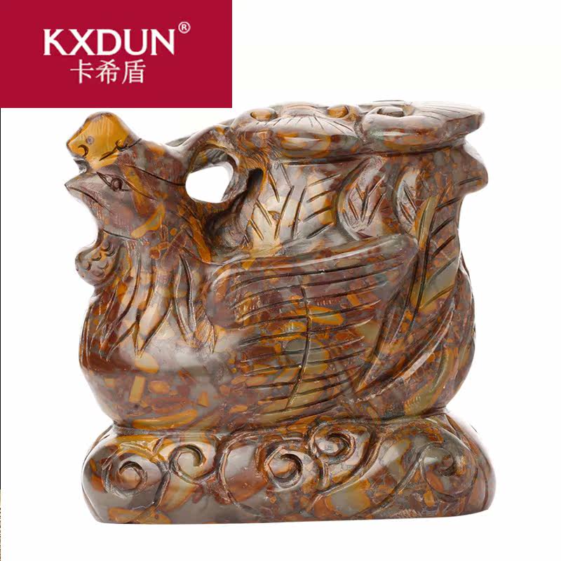 kxdun /卡希盾十二生肖丹凤兰芝 卡希盾摆件