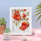 Rose cross stitch thread embroidery cartoon room living room hand embroidery pendant ໃຫມ່ embroidery ງ່າຍດາຍ diy2024 ຕ່ອນຂະຫນາດນ້ອຍຂະຫນາດໃຫຍ່