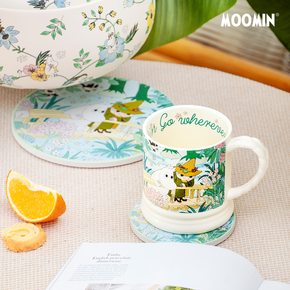 姆明卡通陶瓷马克杯moomin咖啡杯复古情侣喝水杯小众设计礼品盒装 - 图3