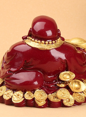 朱砂弥勒佛摆件361053