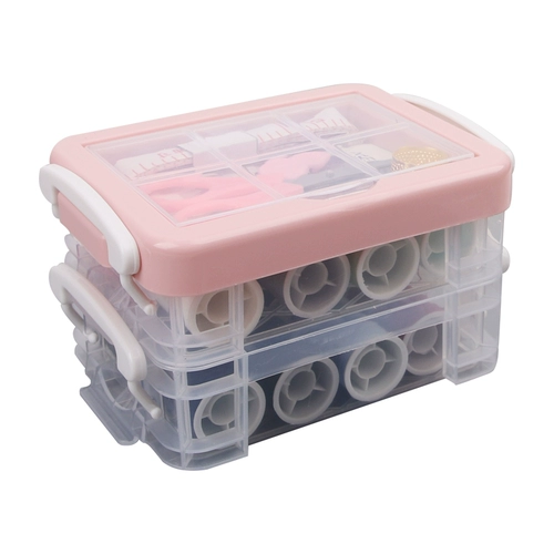 Набор швейных швейных ящиков для дома, ящик для инструментов, многофункциональный швейный набор, швейная нить, ящик для хранения и организации игл для ручного шитья