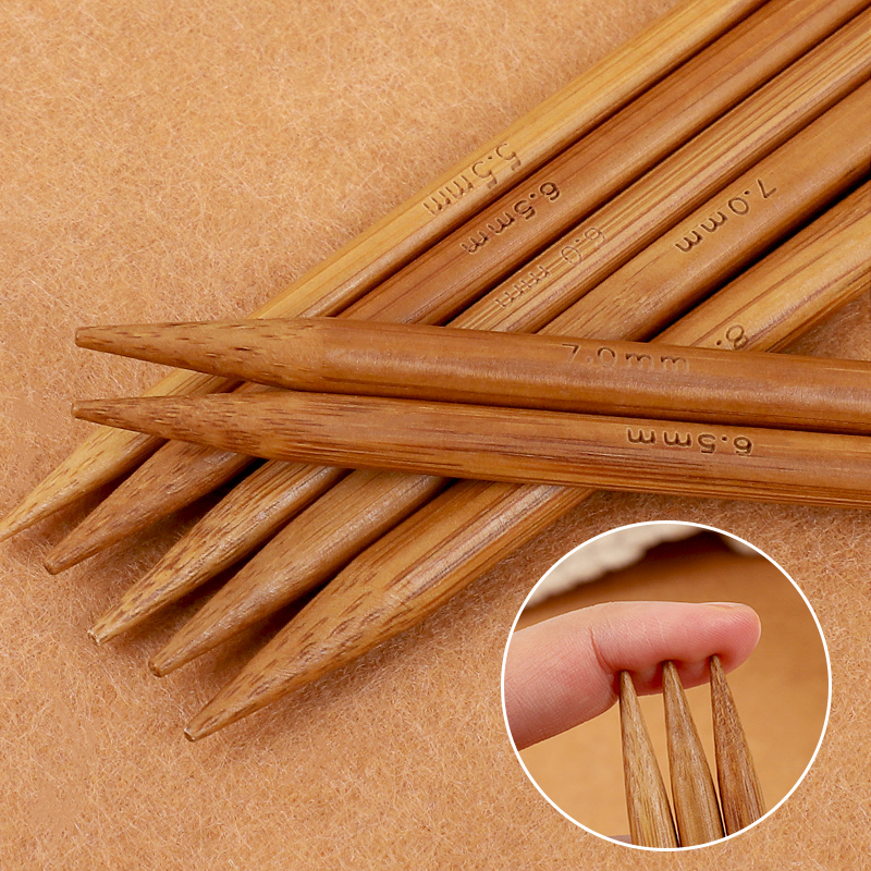 毛衣针短针竹针棒针袖口针手工diy编织帽子全套粗针毛线签毛线针 - 图0