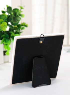 陶瓷摆件桌面盾牌创意相框摆台