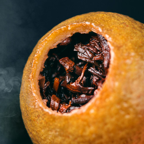 佰儒小青柑普洱茶正宗生晒陈皮普洱熟茶茶叶125g*4罐 - 图2