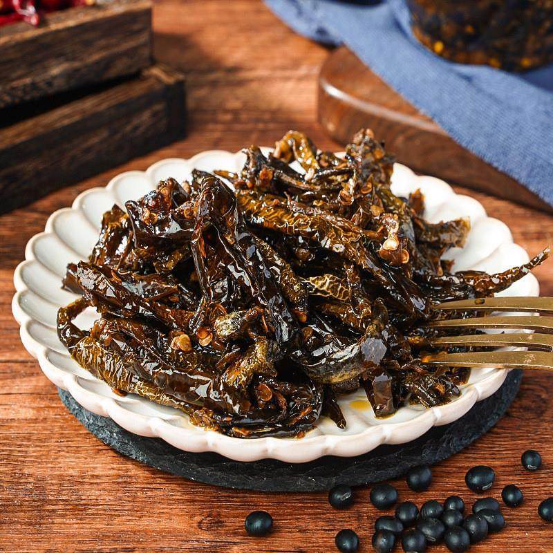 关圣冲老坛晒辣椒拌饭拌面酱菜豆豉晒辣椒腌辣椒即食开味下饭菜,淘宝优惠券,粉丝福利购,淘宝优惠卷