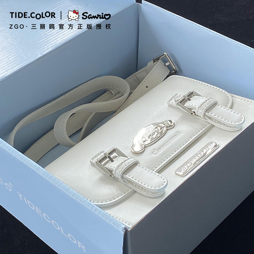 tidecolor联名三丽鸥玉桂狗生日礼物 可爱学生斜挎大耳狗包包女生 - 图3