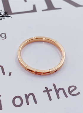 欧弗莱正品俄罗斯紫金585紫金闪闪戒指时尚爆款清库存促销送礼