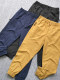 Beijiayuan list outdoor breathable and water-resistant cool feeling, summer thin men's foot-length casual pants elastic waist trousers