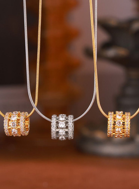 时尚通勤简约个性蛇骨链钛钢项链