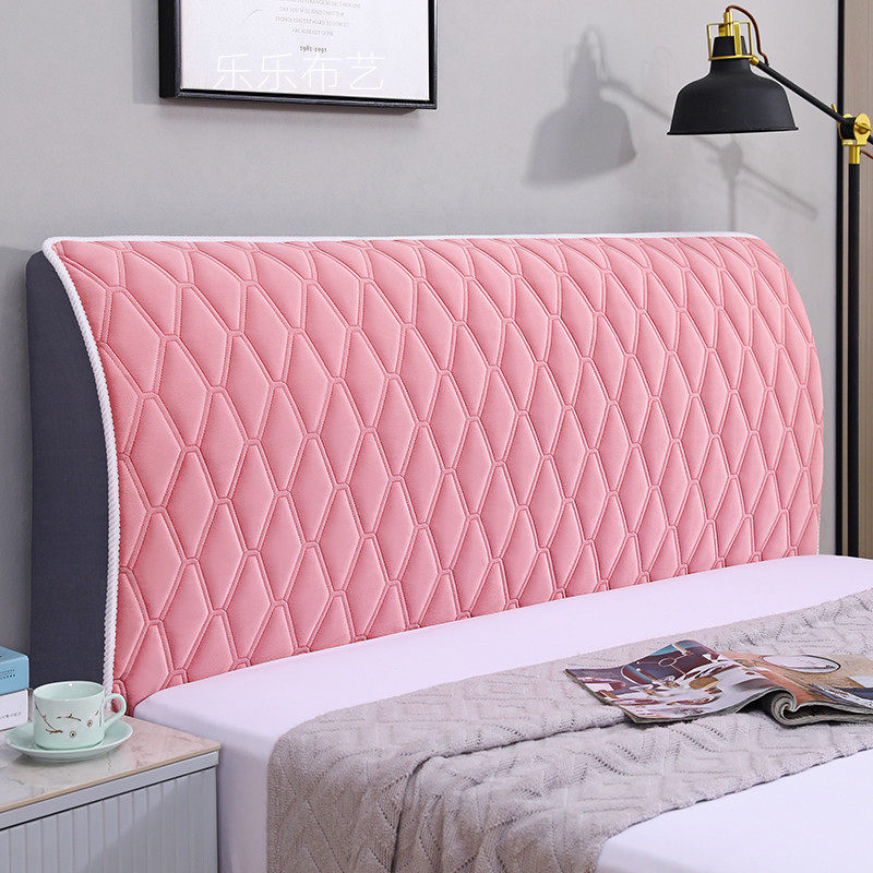 加厚床头罩简约卧室纯色简单大方现代木床皮床盖布套子罩2024新款,淘宝优惠券,粉丝福利购,淘宝优惠卷