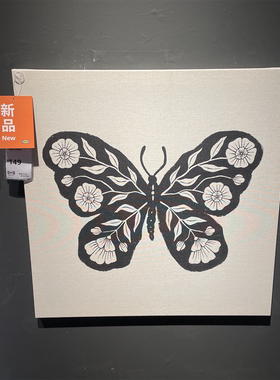 IKEA宜家 格韵枚 图片蝴蝶装饰画墙壁挂画背景墙咖啡店茶馆装扮画
