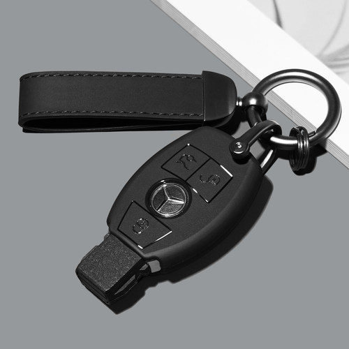 适用奔驰v260l c180老款e300 glc gle320车glk扣gla壳c200l钥匙套 - 图2