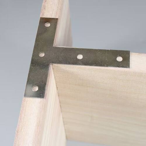 家用角码L型T型桌椅板凳固定角铁木板家具连接件三角铁片五金配件 - 图1