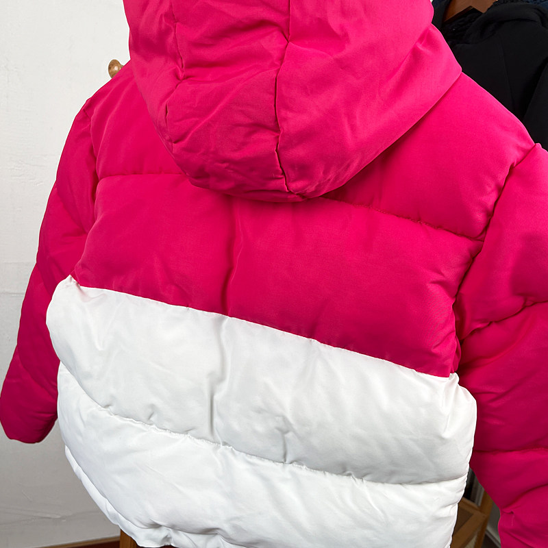 瑕疵H843 童装155-165码 欧美儿童棉袄短款棉衣女童外套冬季外贸,淘宝优惠券,粉丝福利购,淘宝优惠卷