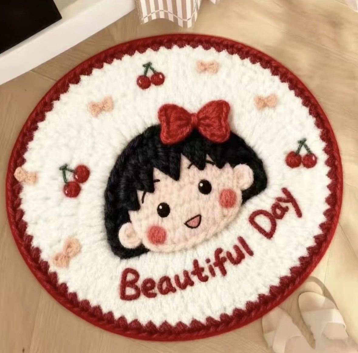 kt仿羊绒加厚凯蒂猫卡通可爱地垫床边毯家用阳台卧室地毯电竞椅,淘宝优惠券,粉丝福利购,淘宝优惠卷