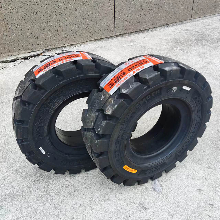 CST正新18x7-8叉车实心轮胎快装R4.33带鼻正品三包C8909耐磨8920 - 图2