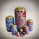 Featured Russian doll 10-layer Harbin Ice and Snow Travel Souvenir Creative Birthday New Year Memorial Gift