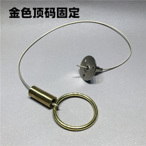 Clothing Store Rings Gold And Silver Wire Hanging Show Rack Hanging Clothes Hanger Display Hanging Shelf Metal Hanging Chain