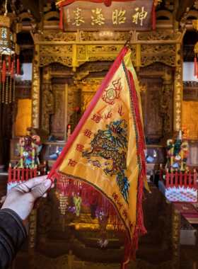 湄洲妈祖庙大令旗旗子