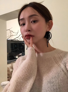 法式小众蝴蝶结珍珠串珠超仙渡假