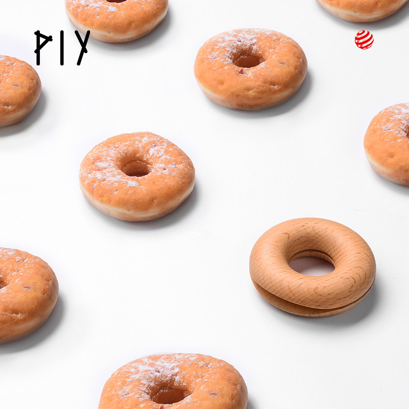 实木甜甜圈封口夹食品家用零食奶粉茶叶厨房调料薯片包装防潮密封,淘宝优惠券,粉丝福利购,淘宝优惠卷