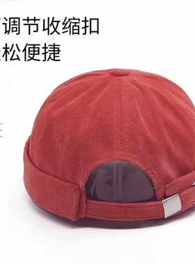 地主帽男四季款透气遮阳女士嘻哈瓜皮帽潮流雅痞寸头帽子休闲户外