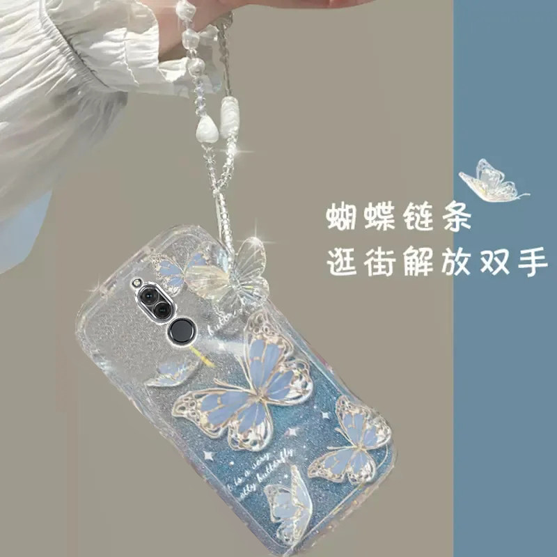 华为麦芒6手机壳麦芒5透明麦芒7软套麦芒8硅胶9防摔10奢华maimang全包麦芒11手链10se高档20蝴蝶30闪粉A20