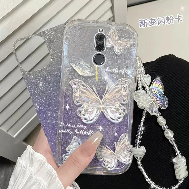 华为麦芒6手机壳麦芒5透明麦芒7软套麦芒8硅胶9防摔10奢华maimang全包麦芒11手链10se高档20蝴蝶30闪粉A20