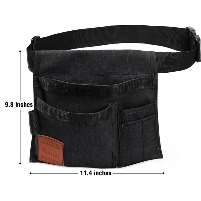 跨境帆布工具包可调节围裙腰包加厚耐磨多功能收纳包定制,淘宝优惠券,粉丝福利购,淘宝优惠卷