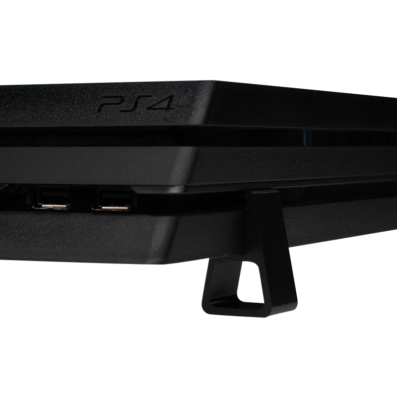 PS4 slim Pro主机增高横版支架 游戏机散热底座 平放式支架 配件 - 图0