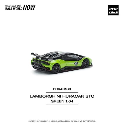 POPRACE 64 LAMBORGHINI HURACAN STO (LP640-2) 10 ANNIVERSARIO - 图2