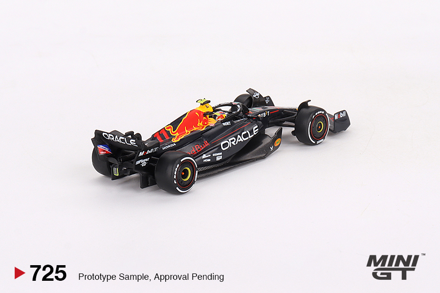 MINIGT 1:64红牛 Oracle Red Bull Racing RB19#11合金车模-图1