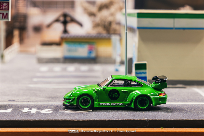 Tarmac Works 1:64 RWB 993 Rough Rhythm Fuel Fest合金车模-图2