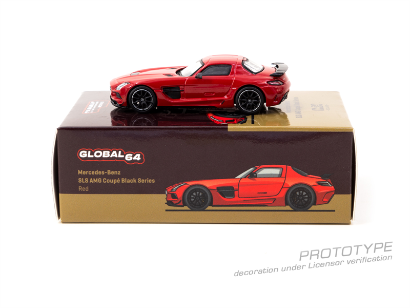 Tarmac Works 1:64 奔馳 Mercedes-Benz SLS AMG Coupé 合金车模 - 图3