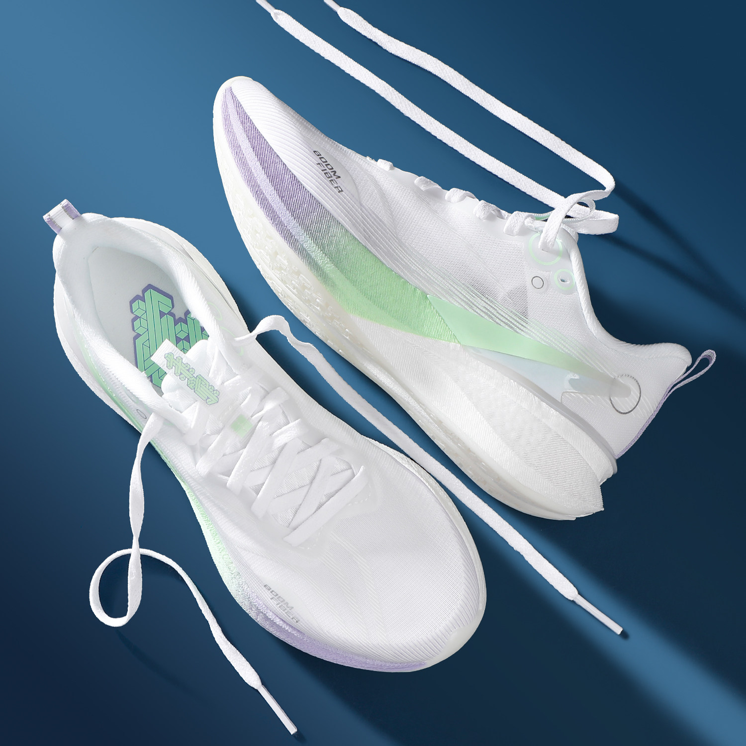 李宁跑步鞋女鞋赤兔8pro竞速跑鞋2025新款透气减震运动鞋ARPV006 - 图0