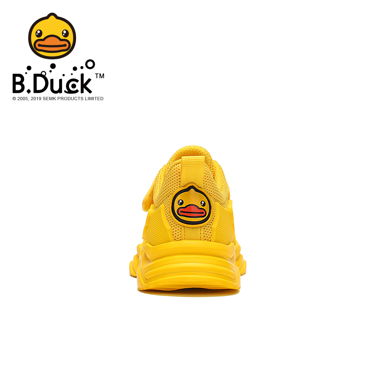 B.Duck小黄鸭童鞋男童运动鞋春秋新款儿童鞋软底防滑休闲鞋潮