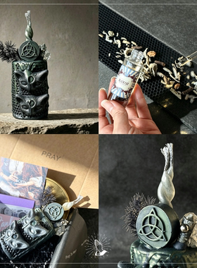 3EyedCat灵猫系列「归途密令」净化清理7天程序蜡烛许愿香薰蜡烛