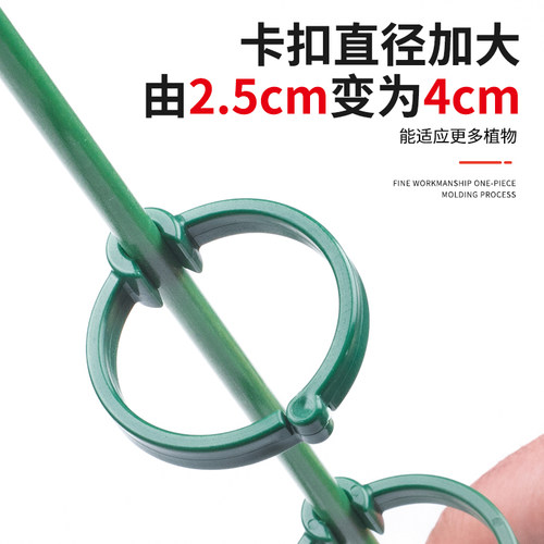 西红柿番茄辣椒固定杆爬藤吊兰园艺花架花支撑架植物防倒伏支撑杆 - 图2