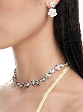 YVMIN尤目 旋转花园项链花朵锁骨链时来运转项链新年生日礼物