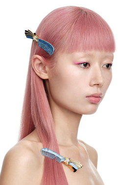YVMIN尤目 x AshleyWilliams 流星梳子发卡发夹女生生日礼物新品