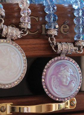 KirksFolly幻彩玻璃美梦天使项链