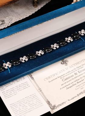 Vintage水晶古典优雅项链