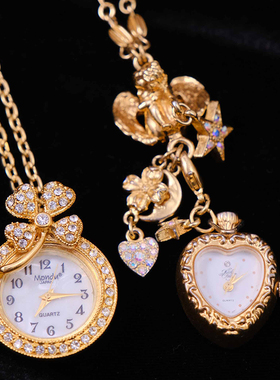 KirksFolly复古合金天使项链