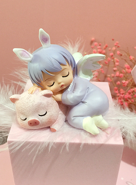 天使摆件小摆件ins女孩树脂