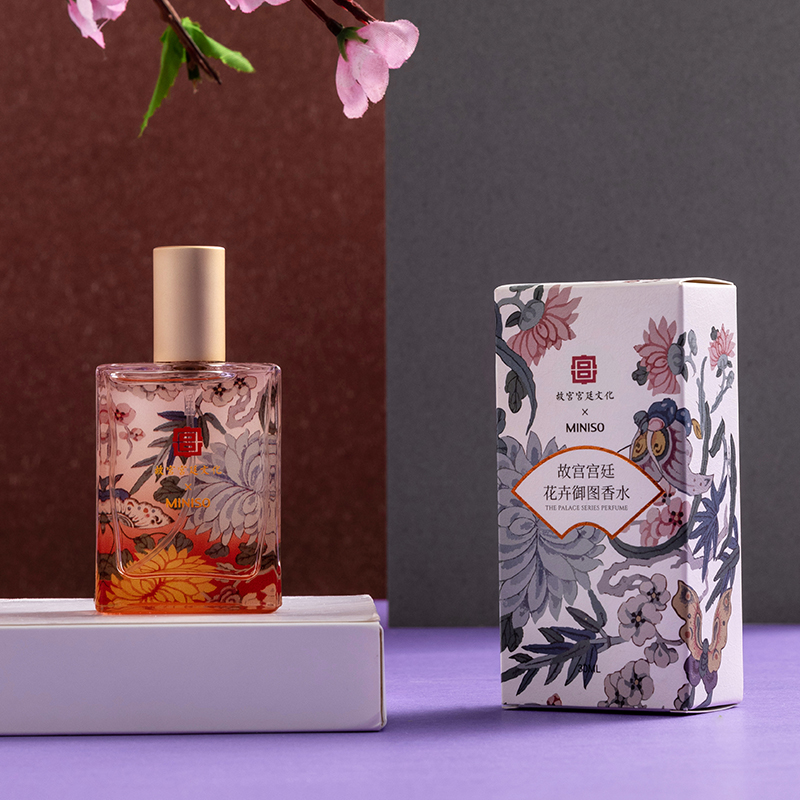 miniso名创优品旗舰店MINISO名创优品故宫宫廷系列小众女士香水持久淡香清新3
