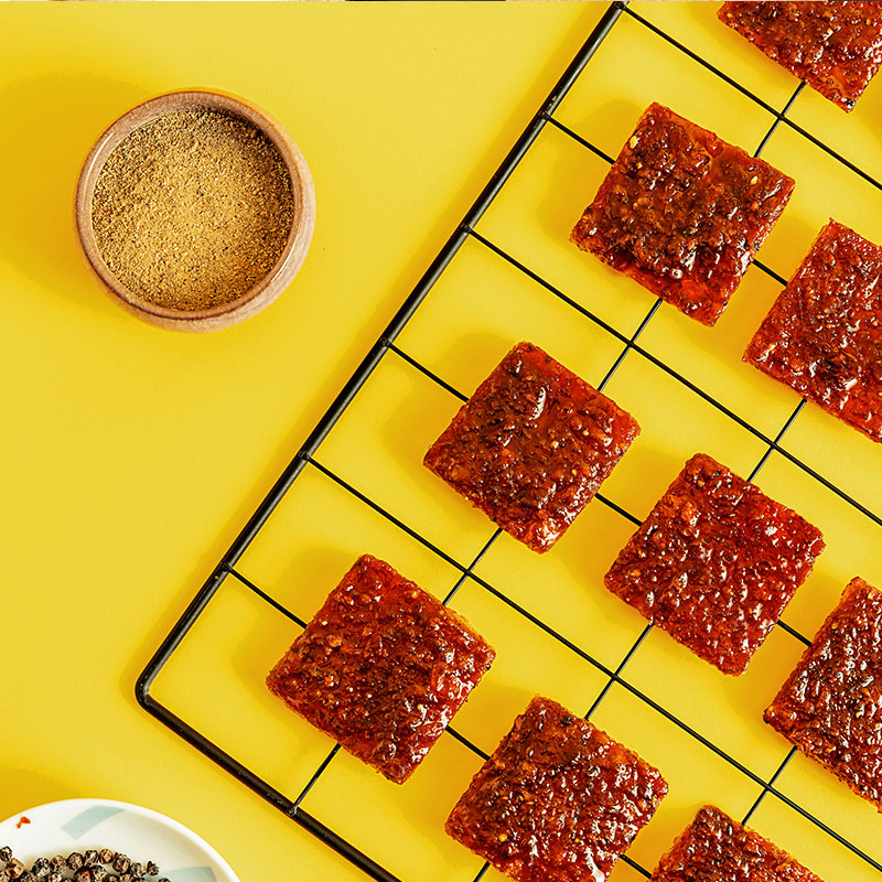 miniso名创优品旗舰店MINISO名创优品 猪肉脯休闲零食小吃美味猪肉脯吃货猪肉干72gx3包2