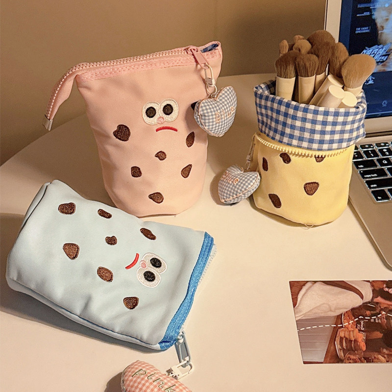 可爱化妆刷收纳包女外出便携大容量刷子眉笔眼影刷收纳袋2026新款,淘宝优惠券,粉丝福利购,淘宝优惠卷