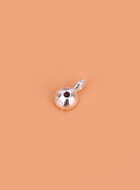 diy圆形立体锆石多色小挂件吊坠